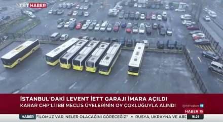  Levent'te bulunan İETT garajı, CHP'li İBB meclis &uuml;yelerinin oy &ccedil;okluğuyla imara a&ccedil;ıldı