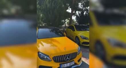 Mersin'deki l&uuml;ks taksi durağı g&ouml;renleri şaşkına &ccedil;evirdi