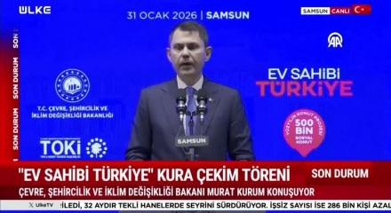 Murat Kurum "Ev Sahibi T&uuml;rkiye" kura &ccedil;ekiminde konuştu