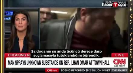 Somali asıllı Temsilciler Meclisi &uuml;yesi Omar'a Minneapolis'te saldırı