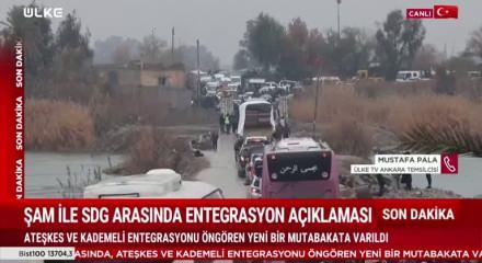 Suriye y&ouml;netimi ile YPG arasında ateşkes ve kademeli entegrasyonu &ouml;ng&ouml;ren yeni bir mutabakata varıldı