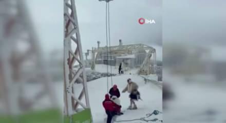 Uludağ'da telesiyej arızası: 40 tatilci mahsur kaldı