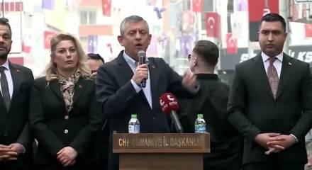 &Ouml;zg&uuml;r &Ouml;zel Osmaniye'de deprem konutlarını yapanlardan "Allah hepsinden razı olsun" dedi