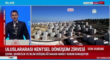 Bakan Murat Kurum deprem b&ouml;lgesi i&ccedil;in "&Ccedil;alışmalarımız devam ediyor..." dedi...