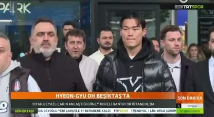 Beşiktaş yeni golc&uuml;s&uuml;ne kavuştu! Hyeon-Gyu Oh İstanbul'da 