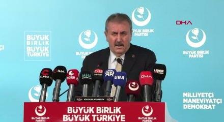 Destici&rsquo;den deprem ve ter&ouml;rle m&uuml;cadele mesajı: &ldquo;Asıl eksik deprem &ouml;ncesi hazırlıkta&rdquo;