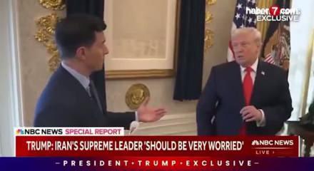 Donald Trump: Hamaney şu anda &ccedil;ok endişelenmeli!