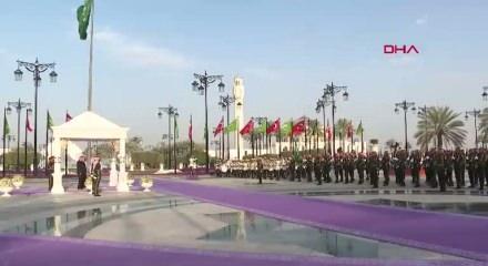 Veliaht Prens Selman, Cumhurbaşkanı Erdoğan'ı kapıda karşıladı!