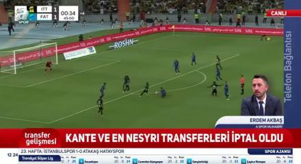 Fenerbah&ccedil;e'de 'bitti' denilen Kante transferi iptal oldu!