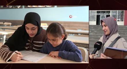 G&ouml;rme engelli kardeşlerin Siyer Yarışması heyecanı