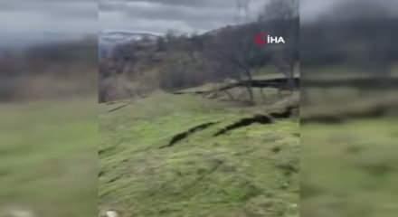 Heyelan sonrası alarm: 5 eve tehlike uyarısı