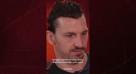  Zlatan Ibrahimovic'ten duygusal anılar! ilk kez Boşnak&ccedil;a r&ouml;portaj verdi...