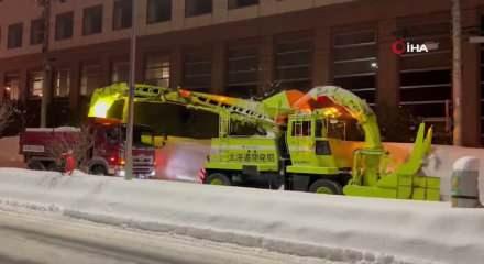 Japonya&rsquo;da yoğun kar yağışında can kaybı 42&rsquo;ye y&uuml;kseldi