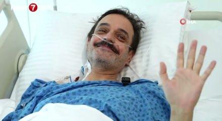 Karaciğer nakli olan Ufuk &Ouml;zkan'dan ilk s&ouml;zler: Dualarınız muhafızım oldu