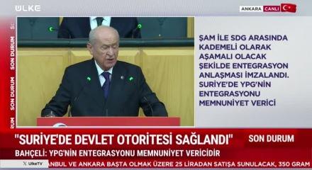 MHP lideri Bah&ccedil;eli erken se&ccedil;im tartışmaları ile ilgili net konuştu