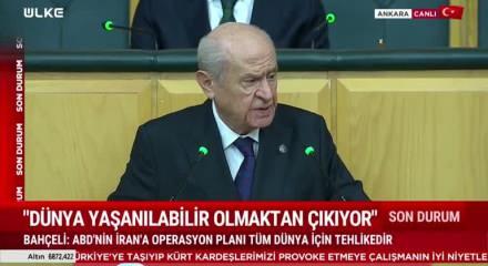 MHP lideri Bah&ccedil;eli kararımız net diyerek Ter&ouml;rs&uuml;z T&uuml;rkye vurgusunda bulundu!