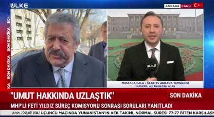 MHP "Umut hakkında uzlaştık!" a&ccedil;ıklamasında bulundu
