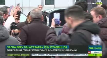 Sacha Boey Galatasaray i&ccedil;in İstanbul'da