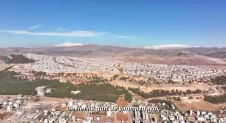 Cumhurbaşkanı Erdoğan liderliğinde deprem b&ouml;lgesinde tarihi d&ouml;n&uuml;ş&uuml;m