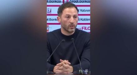 Tedesco ma&ccedil; biter bitmez duyurdu: 'İki yıldız UEFA listesinde yok'