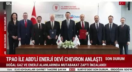 T&uuml;rkiye Petrolleri ve ABD'li Chevron arasında dev anlaşma