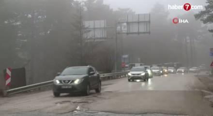 Uludağ'da rekor yoğunluk: 47 bin ara&ccedil; giriş yaptı