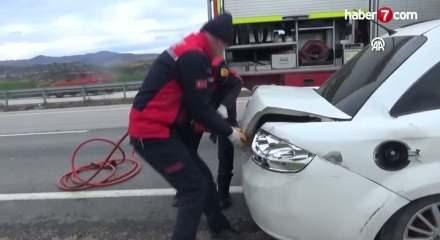 Amasya'da feci kaza: 2 kişi hayatını kaybetti