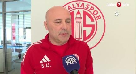 Antalyaspor Teknik Direkt&ouml;r&uuml; Uğurlu: 'Burada galip gelmemiz lazım'