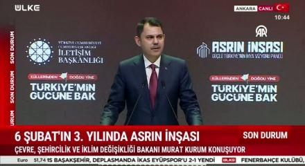 Bakan Kurum'dan &ouml;nemli a&ccedil;ıklamalar