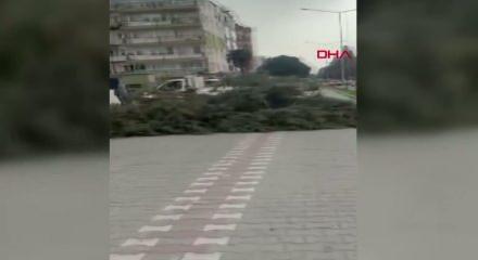 &Ccedil;anakkale'de fırtına hayatı olumsuz etkiledi