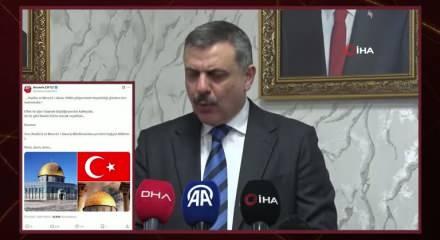CHP&rsquo;yi rahatsız eden Bakan &Ccedil;ift&ccedil;i&rsquo;den dikkat &ccedil;eken tarihte Kud&uuml;s mesajı: Elbet bir g&uuml;n!