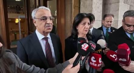 Cumhurbaşkanı Recep Tayyip Erdoğan ile DEM Parti heyeti bir araya geldi