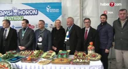 Esenler'de "11. Hamsi ve Horon Festivali" 5 ton hamsi ikram edildi