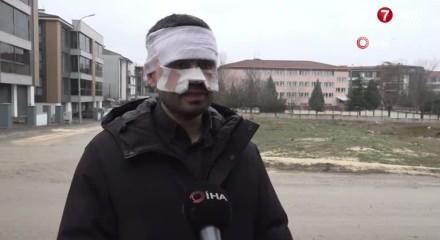 Eskişehir'de &ouml;ğretmen meslektaşının y&uuml;z&uuml;n&uuml; yaktı iddiası