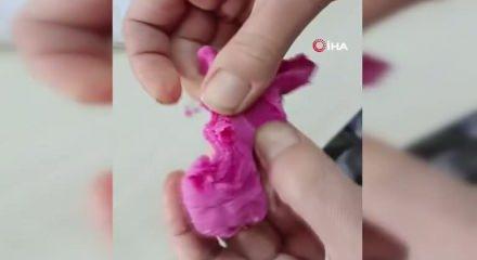 Hatay'da oyun hamurundan &ccedil;ıkanlar dehşete d&uuml;ş&uuml;rd&uuml;!