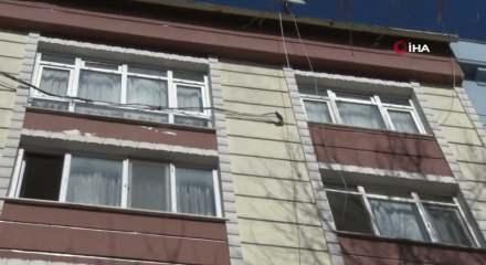 İstanbul'da feci &ouml;l&uuml;m! Gen&ccedil; kız 5'inci kattan d&uuml;şt&uuml;