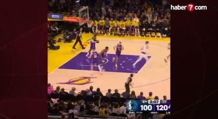 LeBron James, bu kez 41 yaşında NBA tarihine ge&ccedil;ti!