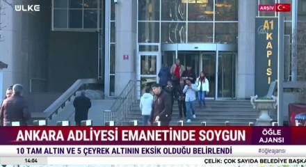 Ankara Batı Adliyesi'nde emanet skandalı: Altınları &ccedil;alan memur tutuklandı