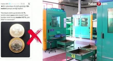 Madeni 10 TL iddiası! A&ccedil;ıklama geldi