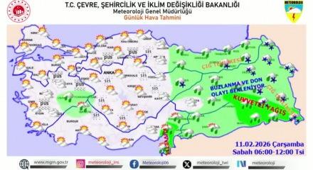 Meteoroloji'den 7 ili kuvvetli yağışlar konusunda uyardı
