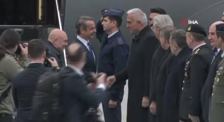 Mi&ccedil;otakis, Cumhurbaşkanı Erdoğan ile g&ouml;r&uuml;şmek &uuml;zere Ankara'da