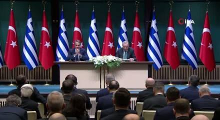 Mi&ccedil;otakis'ten Erdoğan ile g&ouml;r&uuml;şme sonrası ilk a&ccedil;ıklama geldi