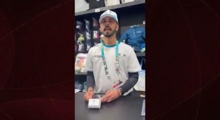 Olimpiyatlarda skandal! Provokat&ouml;r İsrailli grubu '&Ouml;zg&uuml;r Filistin' diyen adam işinden oldu