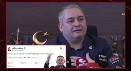 &Ouml;zg&uuml;r &Ouml;zel&rsquo;in utandıran k&uuml;f&uuml;rlerine kadın yardımcısından destek! &lsquo;B&ouml;ylesi kızan başkanım&rsquo;