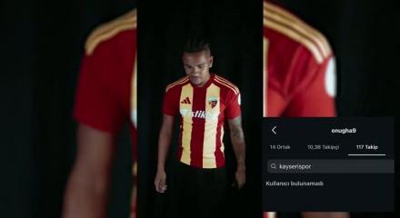 S&uuml;per Lig'de takımını takipten &ccedil;ıkan forvet Onugkha kadro dışı bırakıldı