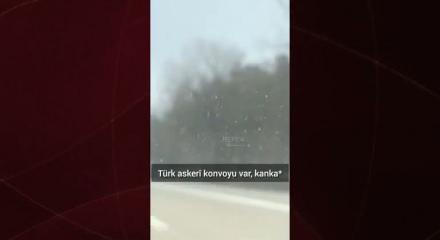 T&uuml;rk askeri konvoyu Avrupa'da