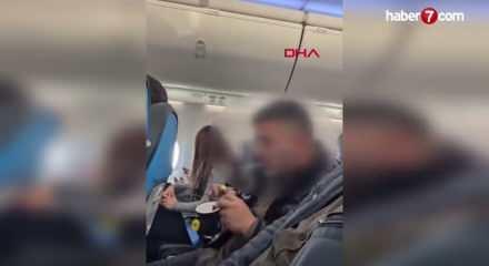 U&ccedil;akta sigara i&ccedil;en yolcu kara listeye alındı