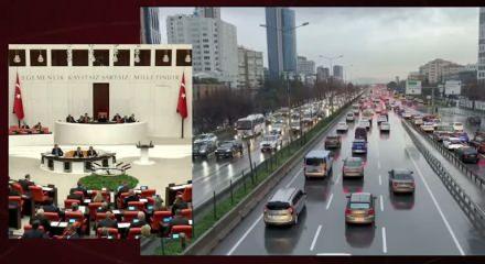 Yeni trafik d&uuml;zenlemeleri TBMM'de kabul edildi