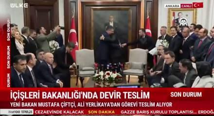 Yerlikaya'dan duygusal veda