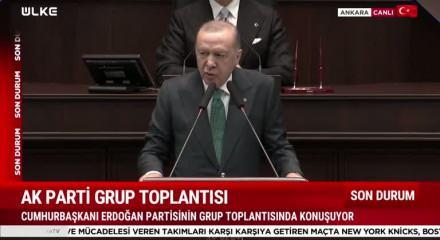 Zeynep G&uuml;neş AK Parti Grup Toplantısı'nda! Başkan Erdoğan: 28 Şubat artığı faşizan zihniyeti lanetliyorum